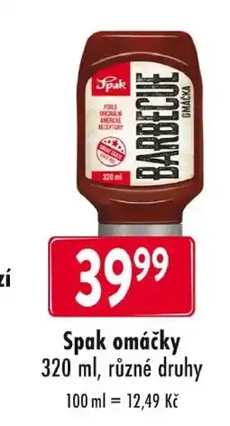 Qanto Spak omáčky nabídka