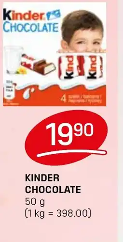 Flop Kinder chocolate nabídka