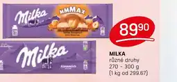 Flop MILKA nabídka