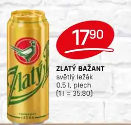 Flop ZLATÝ BAŽANT světlý ležák nabídka
