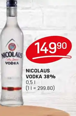 Flop Nicolaus vodka 38% nabídka