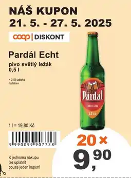 COOP DISKONT Pardál Echt nabídka