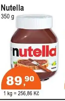COOP DISKONT Nutella nabídka