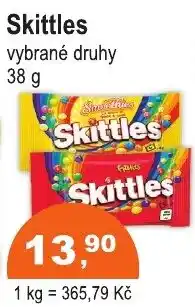 COOP DISKONT Skittles nabídka