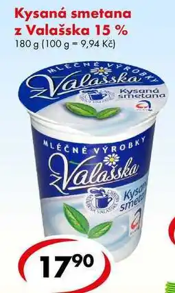 CBA Kysaná smetana z Valašska 15%, 180 g nabídka