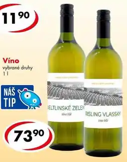 CBA Víno, 1 l nabídka