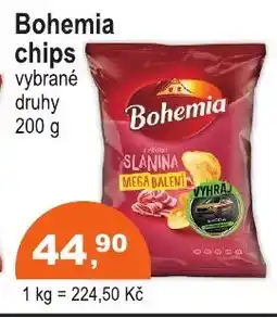 COOP DISKONT Bohemia chips nabídka
