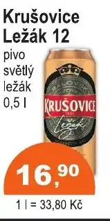 COOP DISKONT Krušovice Ležák 12 nabídka