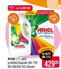 Teta Ariel gel 86 dávek nabídka