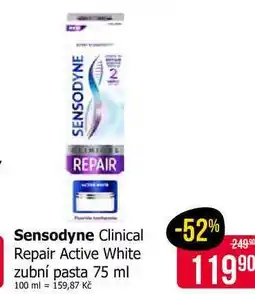 Teta Sensodyne Clinical Repair Active White zubní pasta 75 ml nabídka