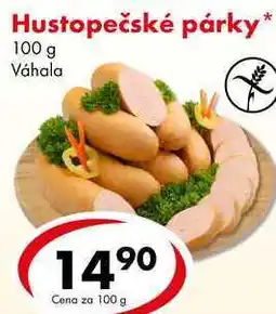CBA Hustopečské párky, 100 g nabídka
