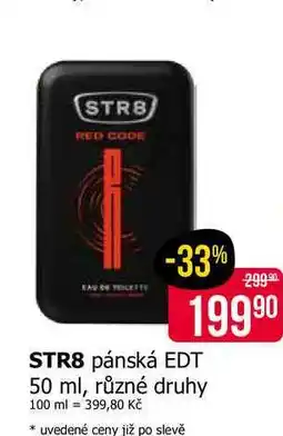 Teta STR8 pánská EDT 50 ml, různé druhy nabídka