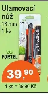 COOP DISKONT FORTEL Ulamovací nůž nabídka