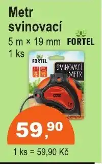 COOP DISKONT FORTEL Metr svinovací nabídka