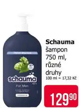 Teta Schauma šampon 750 ml, různé druhy nabídka