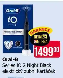 Teta Oral-B Series iO 2 Night Black elektrický zubní kartáček nabídka