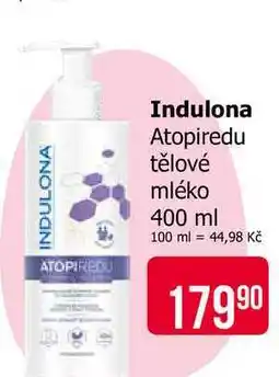 Teta Indulona Atopiredu tělové mléko 400 ml nabídka
