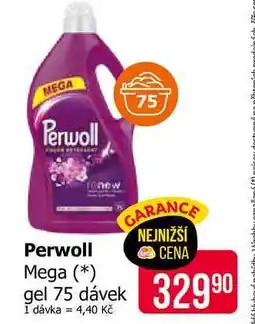 Teta Perwoll Mega gel 75 dávek nabídka