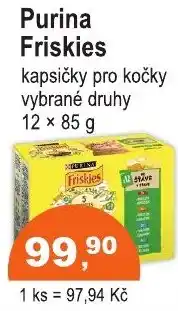 COOP DISKONT PURINA Friskies nabídka