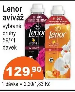 COOP DISKONT LENOR aviváž nabídka
