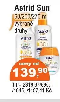COOP DISKONT Astrid Sun nabídka