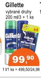 COOP DISKONT Gillette nabídka