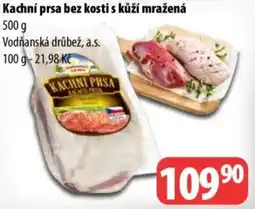Partner Maloobchodní síť Kachní prsa bez kosti s kůží mražená nabídka