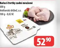Partner Maloobchodní síť Kuřecí čtvrtky zadní mražené nabídka