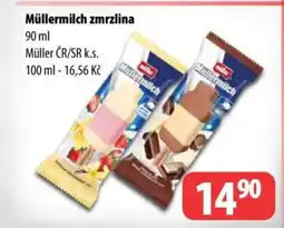 Partner Maloobchodní síť Müllermilch zmrzlina nabídka