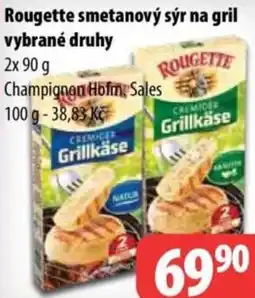 Partner Maloobchodní síť Rougette smetanový sýr na gril nabídka