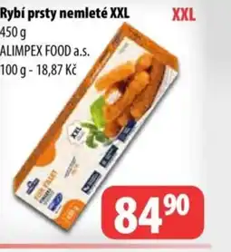 Partner Maloobchodní síť Rybí prsty nemleté XXL nabídka