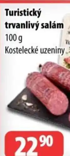Partner Maloobchodní síť Turistický trvanlivý salám nabídka