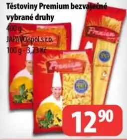 Partner Maloobchodní síť Těstoviny Premium bezvaječné nabídka