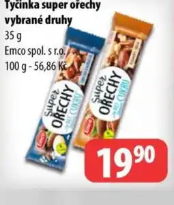 Partner Maloobchodní síť Tyčinka super ořechy nabídka