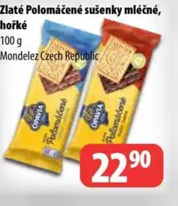 Partner Maloobchodní síť Zlaté Polomáčené sušenky mléčné, hořké nabídka
