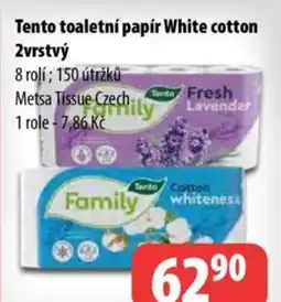 Partner Maloobchodní síť Tento toaletní papír White cotton 2vrstvý nabídka