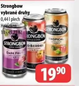 Partner Maloobchodní síť Strongbow nabídka