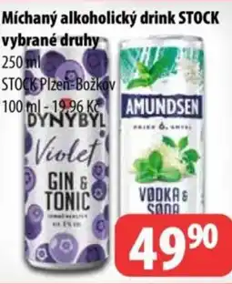 Partner Maloobchodní síť Míchaný alkoholický drink STOCK nabídka