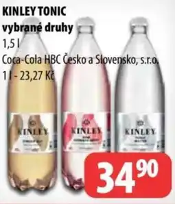 Partner Maloobchodní síť KINLEY TONIC nabídka