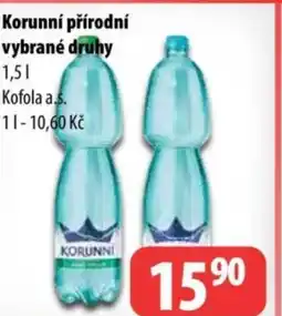 Partner Maloobchodní síť Korunní přírodní nabídka