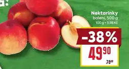 Billa Nektarinky nabídka