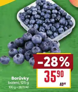 Billa Borůvky nabídka