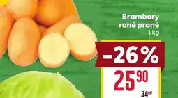 Billa Brambory rané prané nabídka