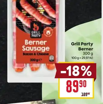 Billa Grill Party Berner nabídka
