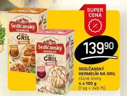 Flop SEDLČANSKÝ HERMELÍN NA GRIL různé druhy 4 x 100g nabídka