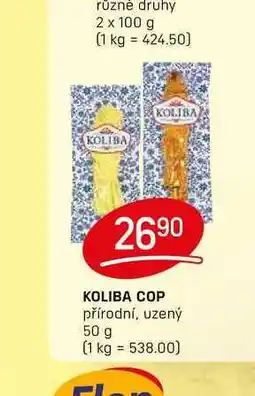 Flop KOLIBA COP přírodní, uzený 50 g nabídka