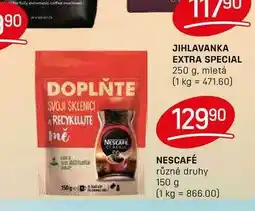 Flop NESCAFÉ různé druhy 150 g nabídka