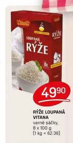 Flop RÝŽE LOUPANÁ VITANA varné sáčky 8 x 100 g nabídka