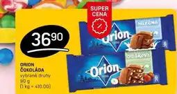 Flop ORION ČOKOLÁDA vybrané druhy 90 g nabídka