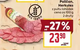 Billa Poličan, Herkules nabídka